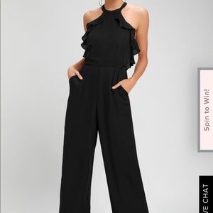 Lulus black jumpsuit